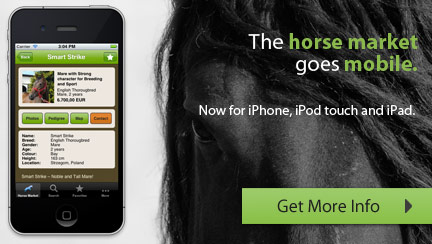 The horse market app for iPhone, iPod touch and iPad